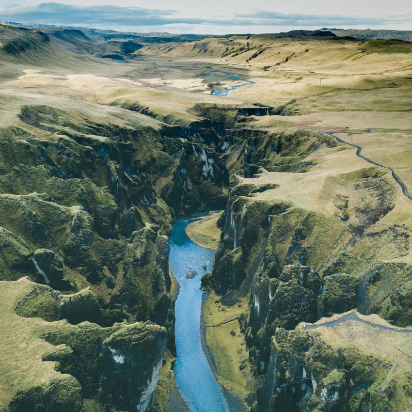 Thingvellir national park in IJsland.